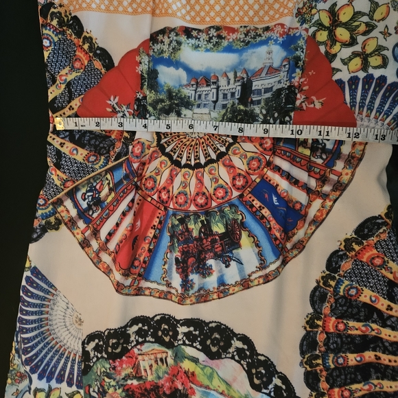 COPY - Dolce and Gabbana fan dress!!! Very Rare - Picture 8 of 8